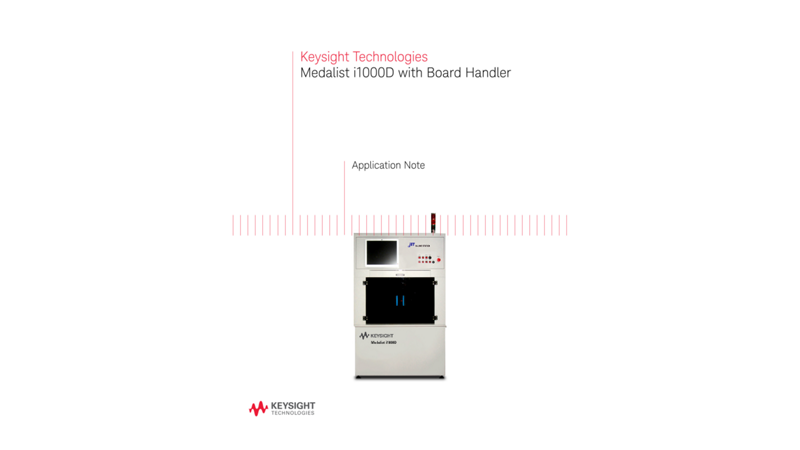 Deploying Medalist i1000D ICT Tester with Board Handler